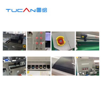 2.5 米混合打印机平板和卷对卷打印二合一