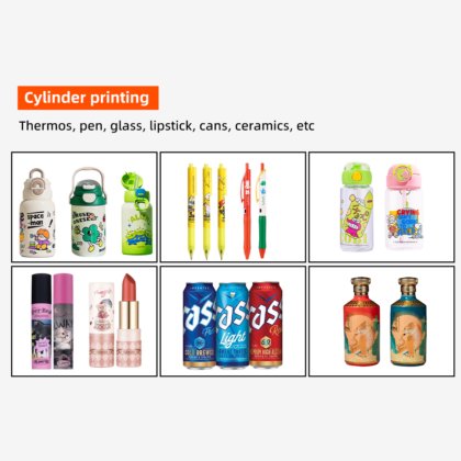 厂家直销 6090 小型 UV 平板打印机（带上光剂），用于手机外壳、瓶子和笔的印刷