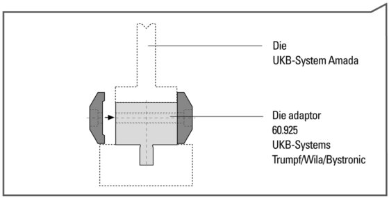 プリマダイホルダー&レール 60.925 ダイホルダー&レール
