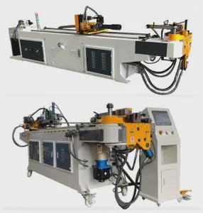 油圧3D CNCチューブベンダー、ホイールバローフルオートCNCチューブおよびパイプ曲げ機DW38CNC-2A1S