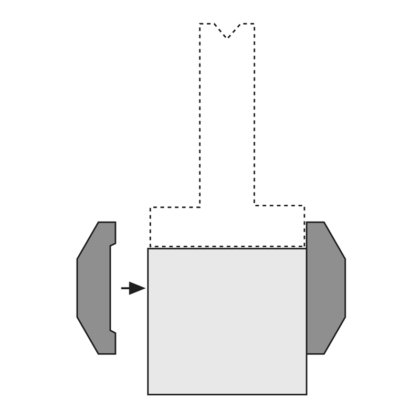 プリマダイホルダー&レール 60.919 ダイホルダー&レール