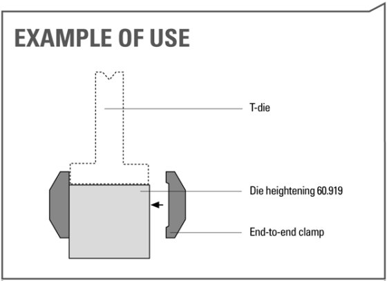 Prima 模架和导轨 60.919 模架和导轨