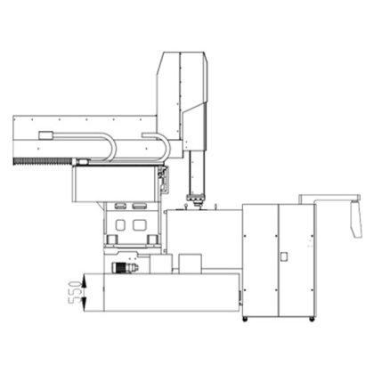 ADI2100 双头数控电火花成形机布局