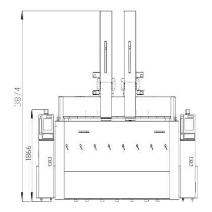 A2510 双头沉模放电加工机床
