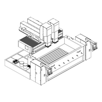 ADI1800 双头数控电火花加工机床