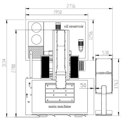 配备最高效控制电路的 A640 拉姆数控电火花加工机床
