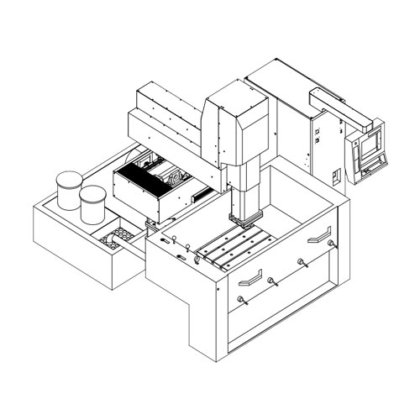 数控沉模放电加工机