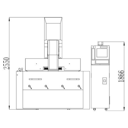 数控沉模放电加工机