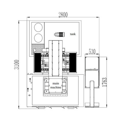 数控沉模放电加工机
