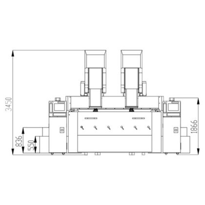 ADI1400 双头数控电火花加工机床