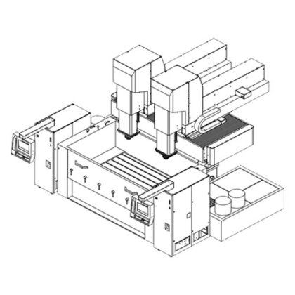 ADI1400 双头数控电火花加工机床