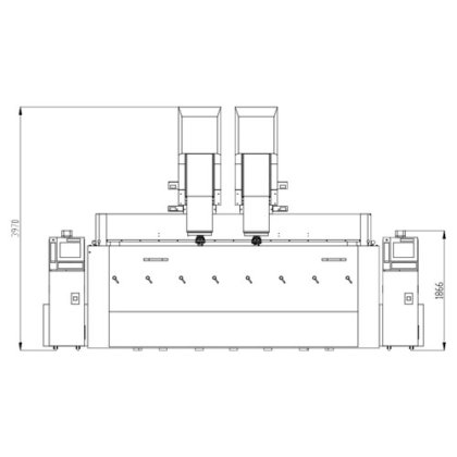 ADI2500 双主轴数控电火花加工机床