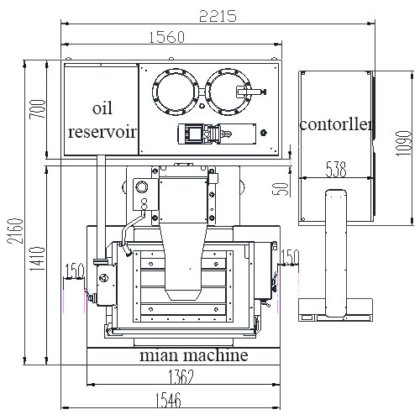 用于电子连接器成型的 A30 数控沉模放电加工机