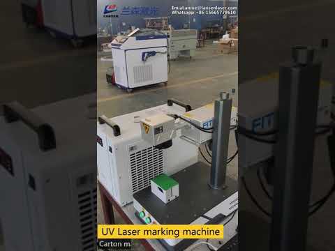 迷你型 3W 5W 紫外激光打标机,用于玻璃亚克力金属织物打印