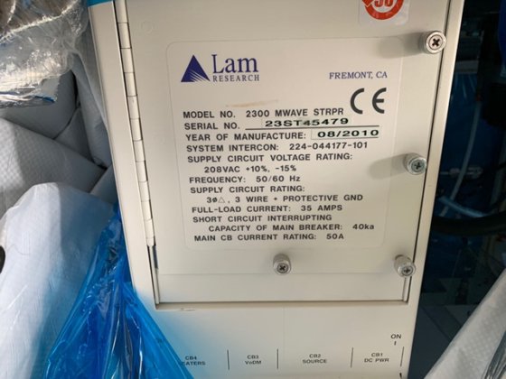 2010 LAM 2300 CHAMBER