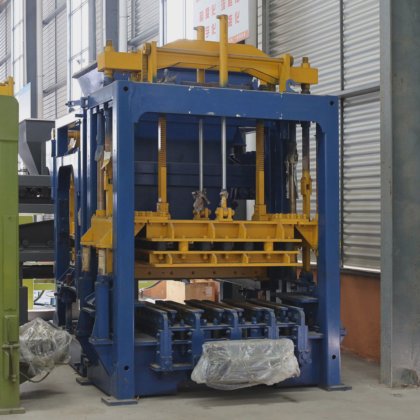 Automated Cement Block Making Machine,