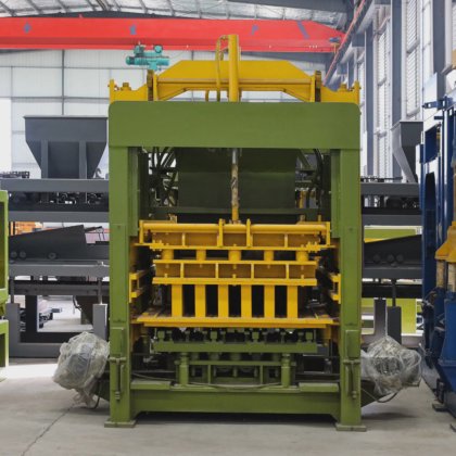 Automated Cement Block Making Machine,
