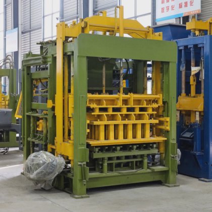 Automated Cement Block Making Machine,