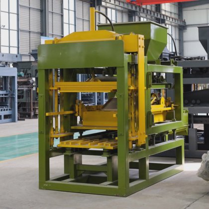 Automated Cement Block Making Machine,