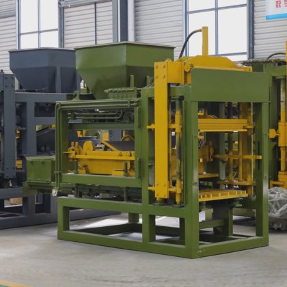 Automatic Concrete Cement Block Machine,