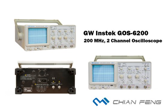 200 MHz, 2 Channel Oscilloscope