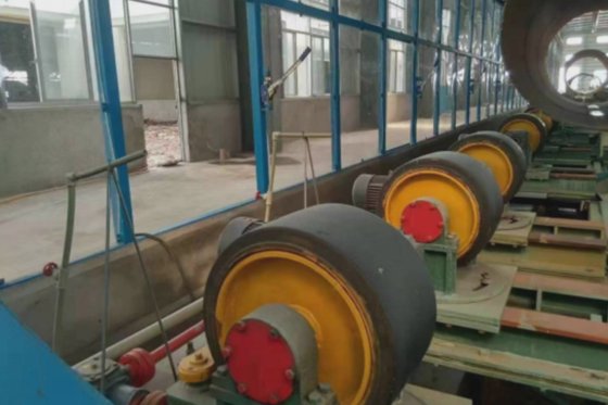 3PE 防腐钢管生产线