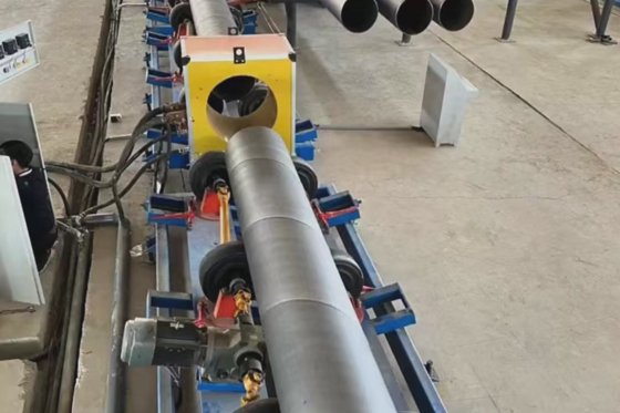 3PE 防腐钢管生产线