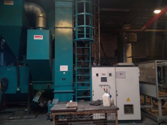 2013 Drahtgurt Strahlanlage CWP1100