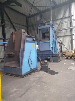 2004 Gummi Muldenband Strahlanlage