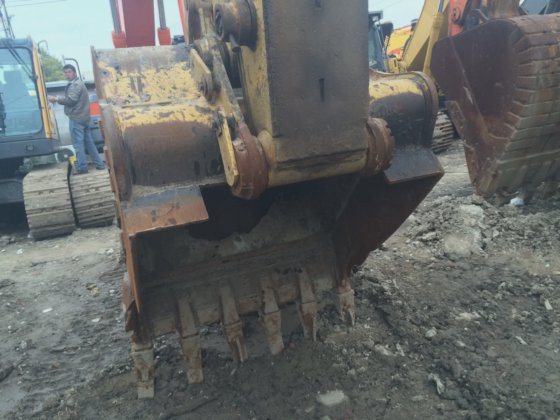 中古のキャタピラー329dl油圧トランスミッションクローラー