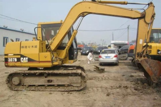 中古 Cat Caterpillar Cat307b 場所 上海 中国