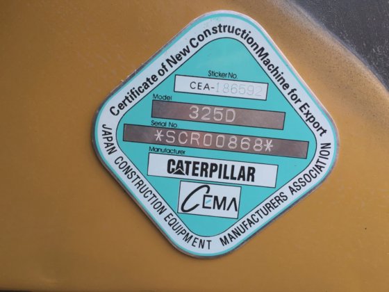 caterpillar 325DL