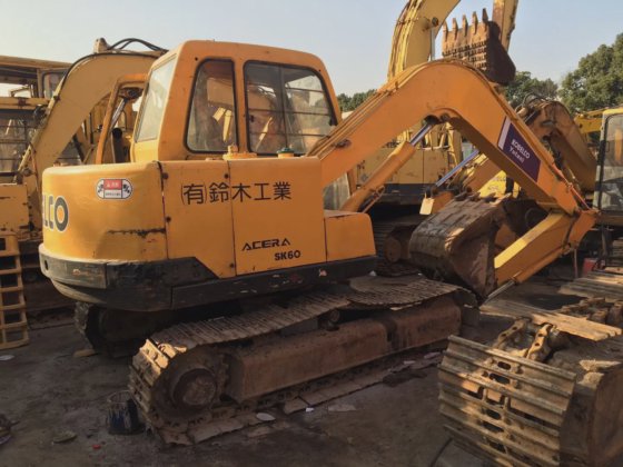 Gebrauchter Kobelco Sk60 Mini-Bagger