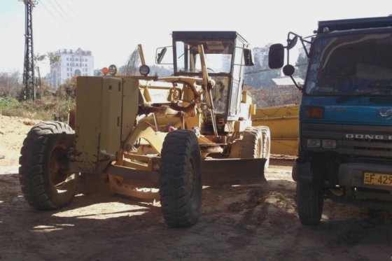 Gd625-1 Benutzter Grader Komatsu Gd625