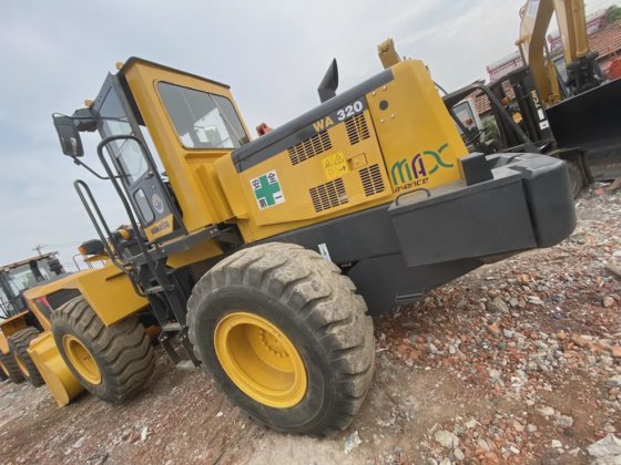 3-5 トン セカンドハンド Wa320-3 ホイールローダー