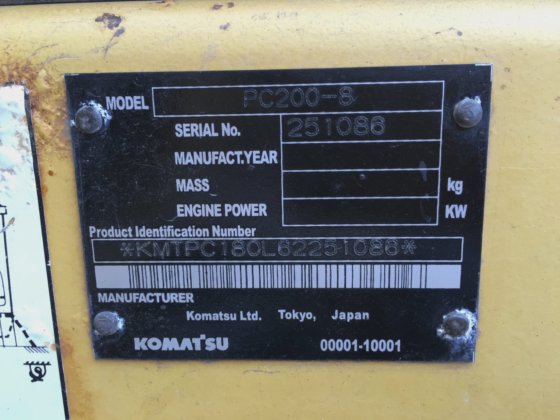 日本新到二手小松 PC400 PC450LC-7 PC200-8 高功率履带式挖掘机现货