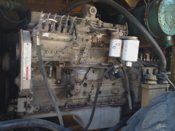 Orhinal Commins 发动机二手压路机 Ca25，状况良好