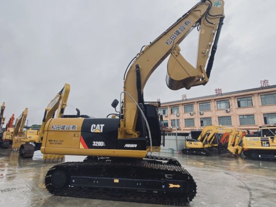 20 吨二手建筑设备 320d 履带式挖掘机