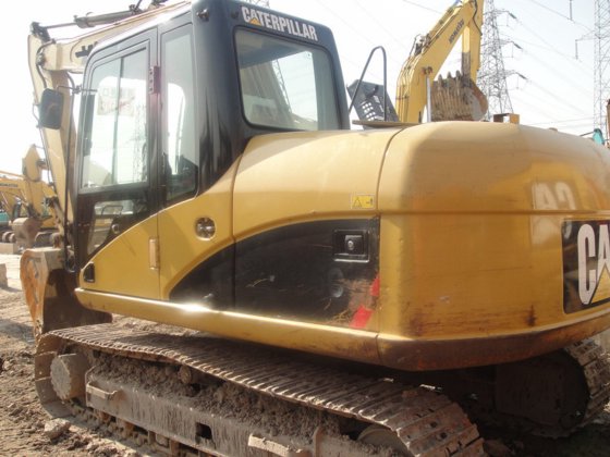中古 Caterpillar Crawler Excavator Cat312 場所 上海 中国