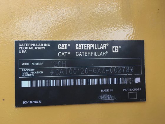 caterpillar 120H