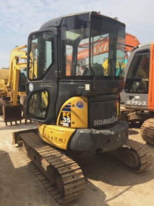 2014 komatsu pc35mr-2
