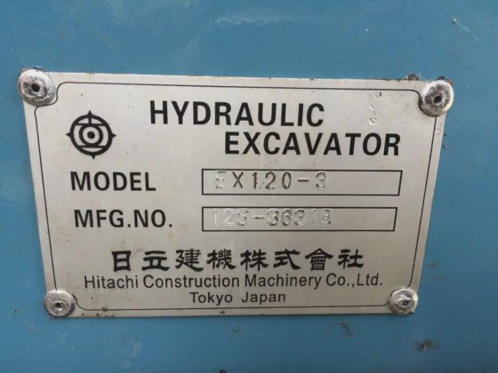 HITACHI ex120-3