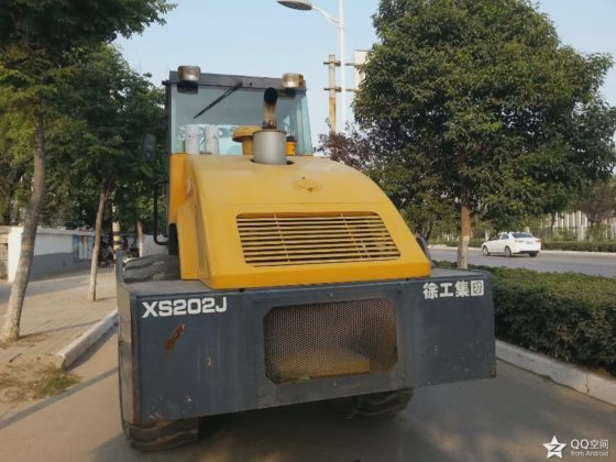 Gebrauchter Einzeltrommel-Vibrationsverdichter Straßenwalze Xs202j mit