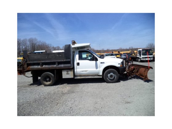 2002 FORD F450 DUMP TRUCK