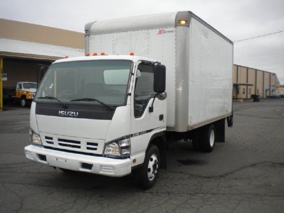 2007 ISUZU NPR BOX TRUCK