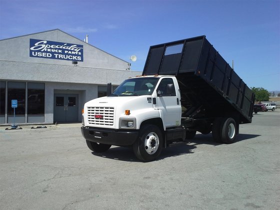 2006 GMC C70 FLATBED DUMP