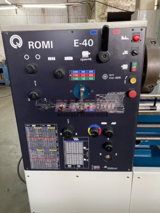 TORNO MECÂNICO ROMI E-40