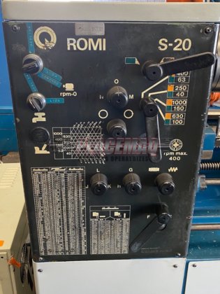 TORNO MECÂNICO ROMI S-20
