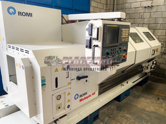 TORNO CNC ROMI MULTIPLIC 40