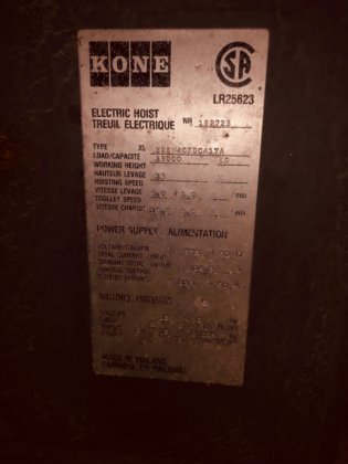 Konecrane 15 tonnes